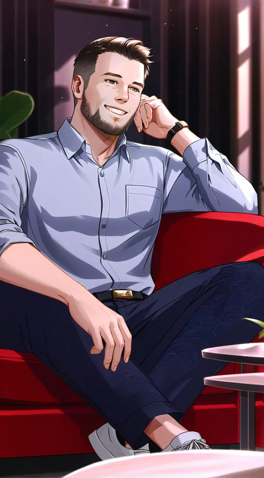 ai character: Kyle background