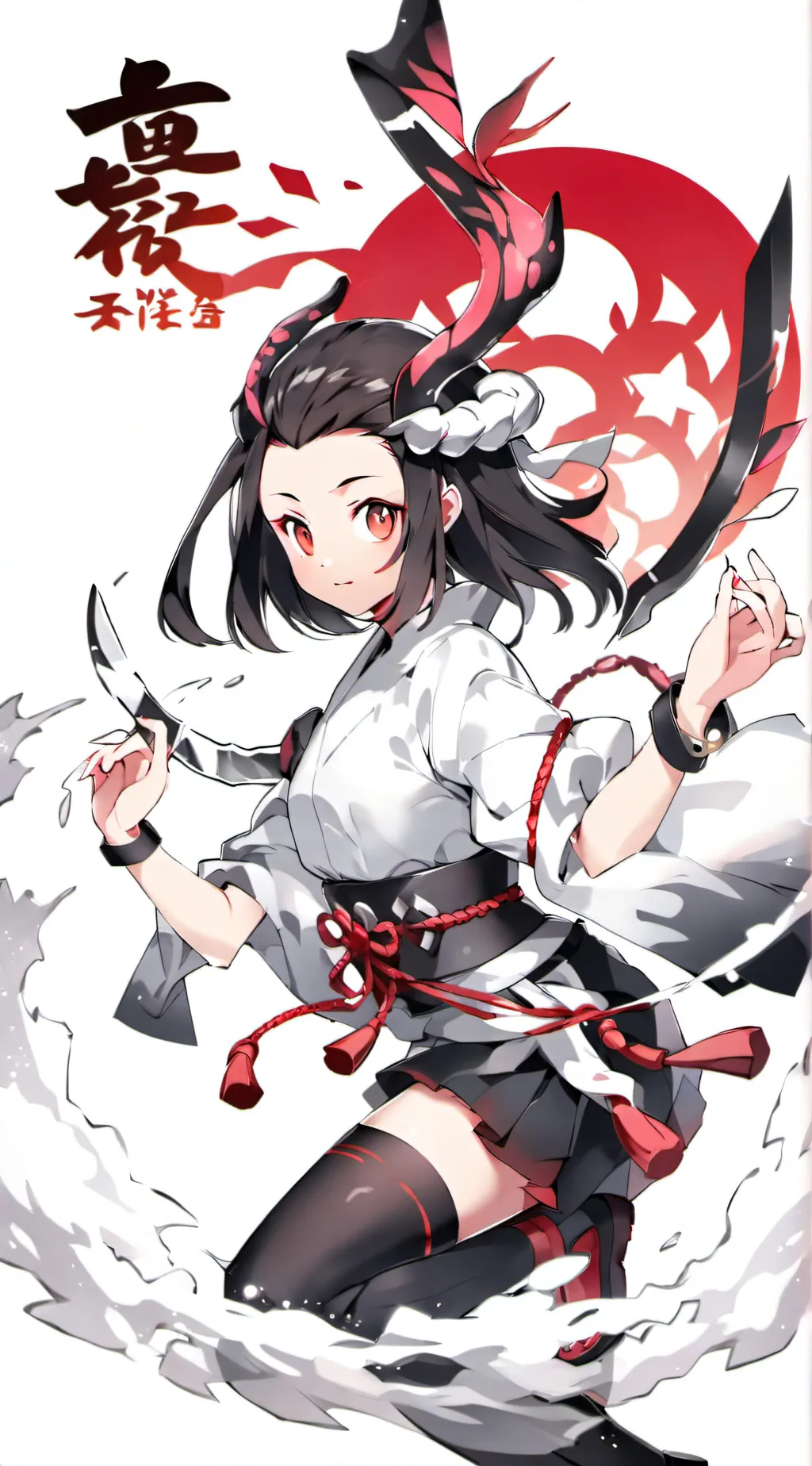 ai character: Ana  background