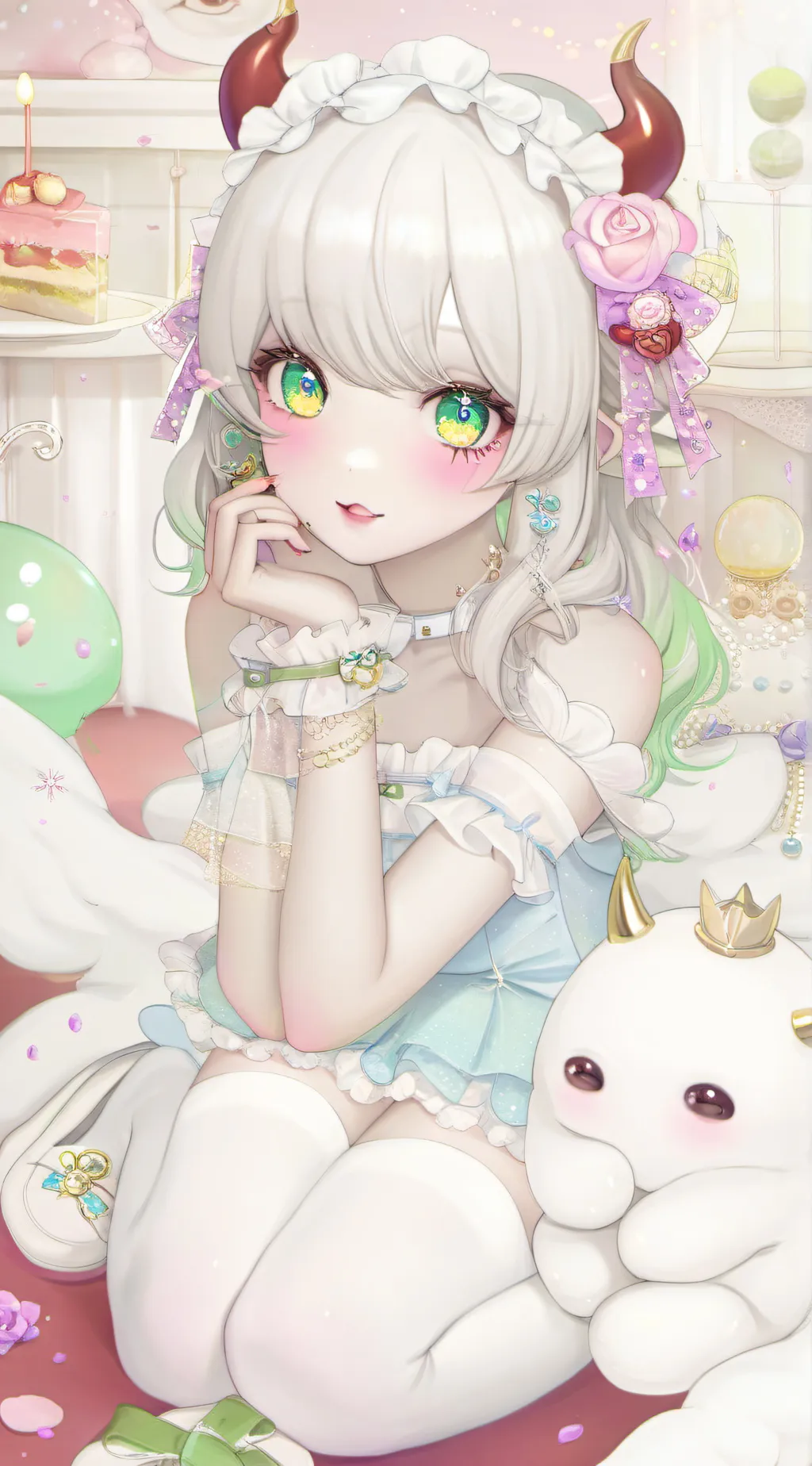 ai character: marco💀 background