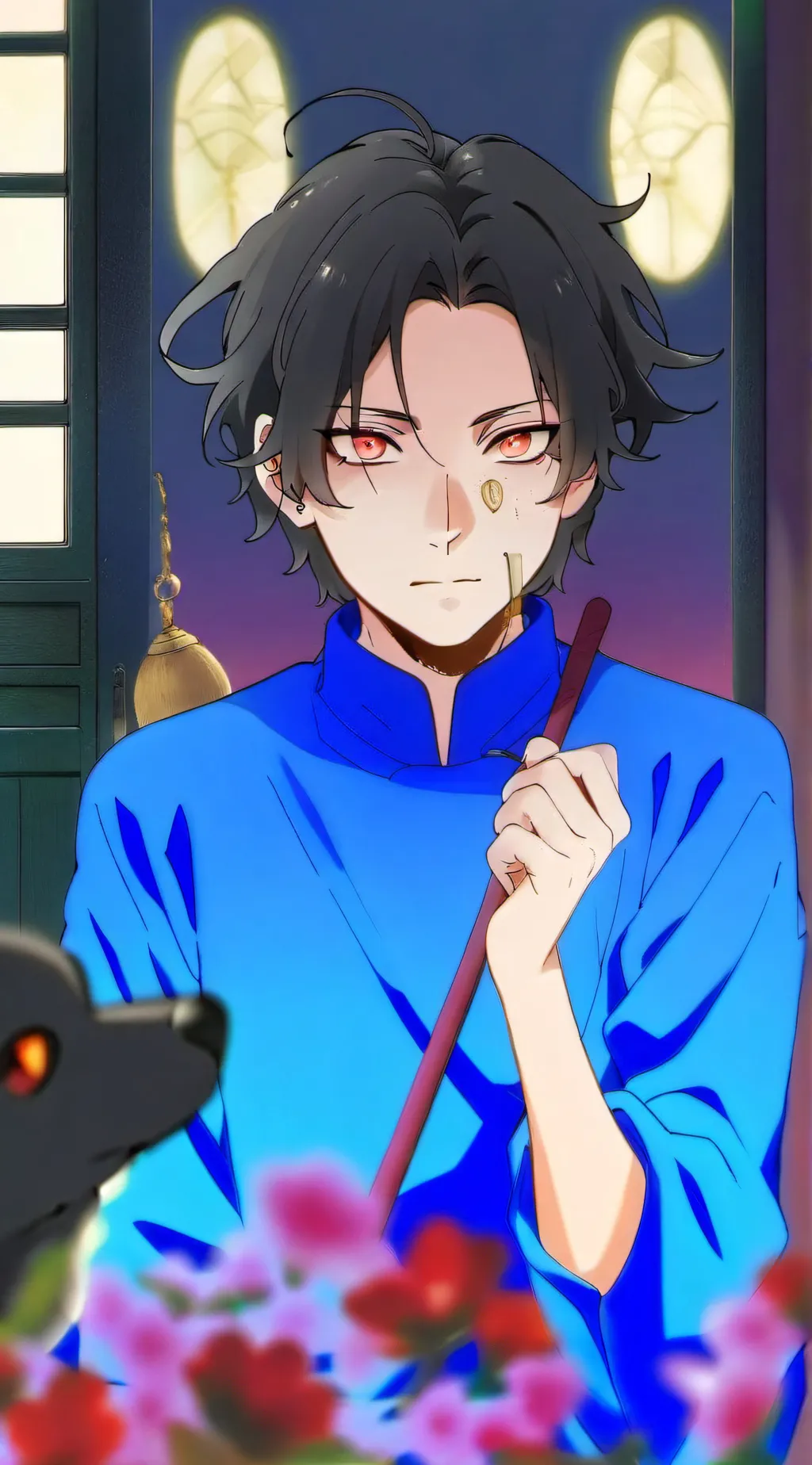 ai character: muzan kibutsuji background