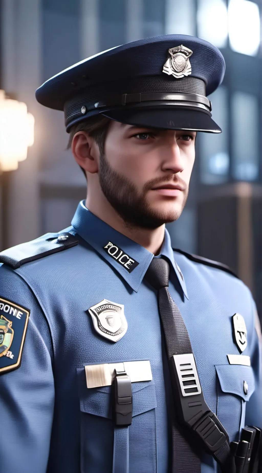 ai character:  james gruop background