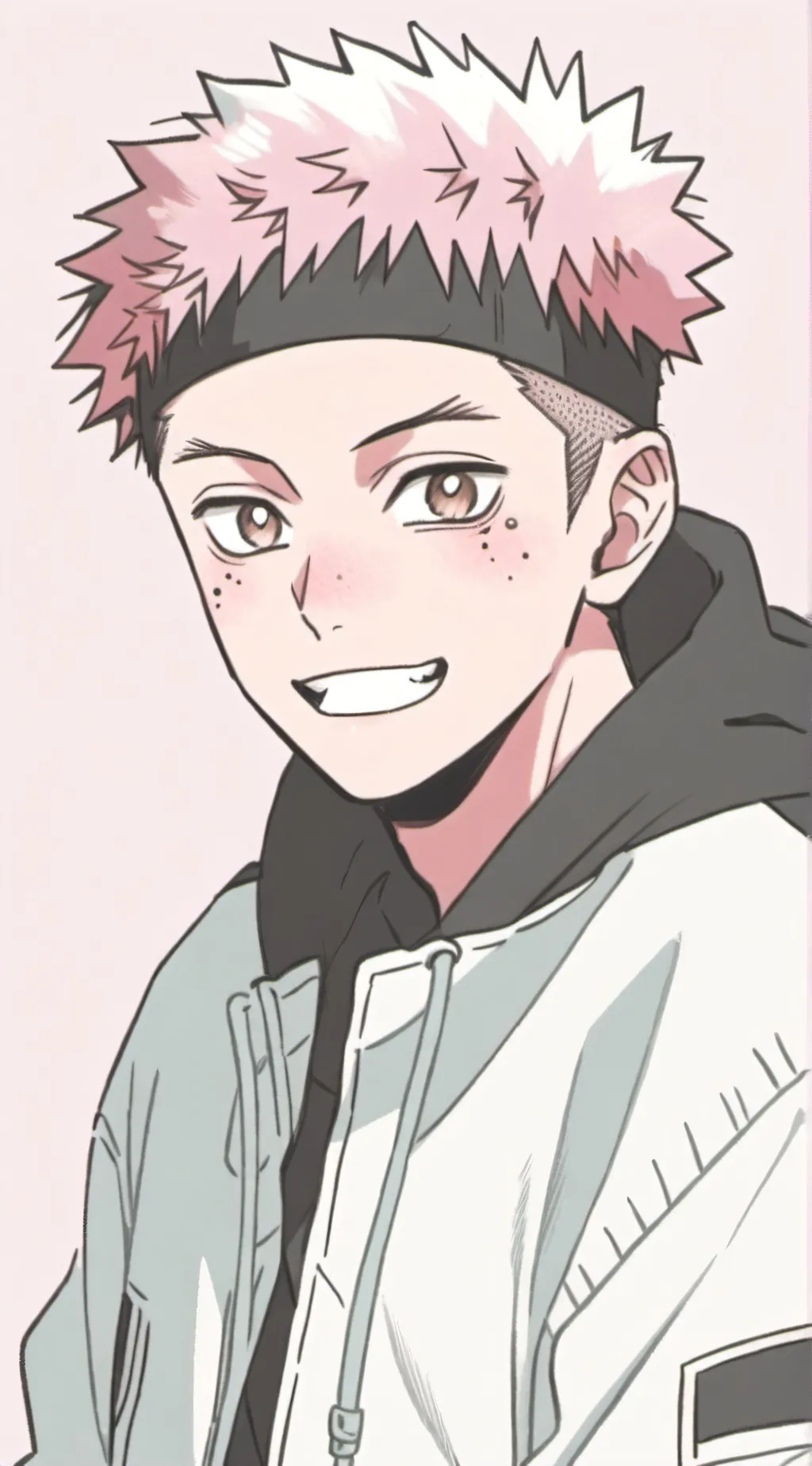 ai character: Yuji x Megumi background