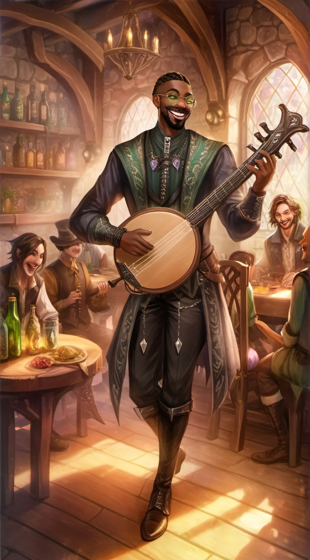 ai character: Kit Halliday background