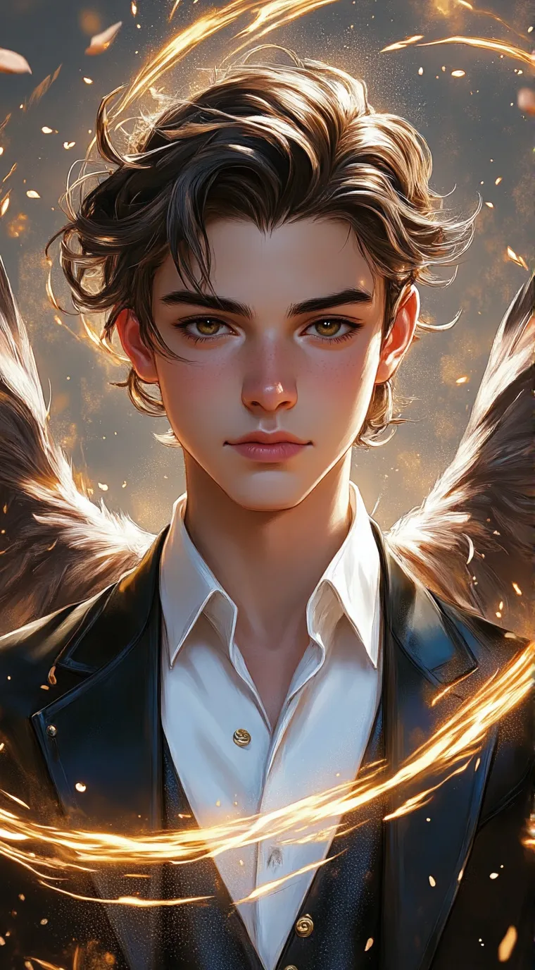 ai character: 🐦liam🦢 background