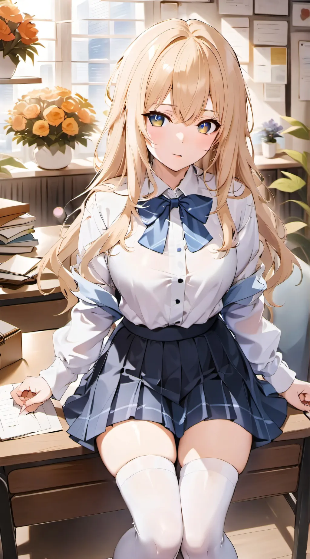 ai character: Kari background