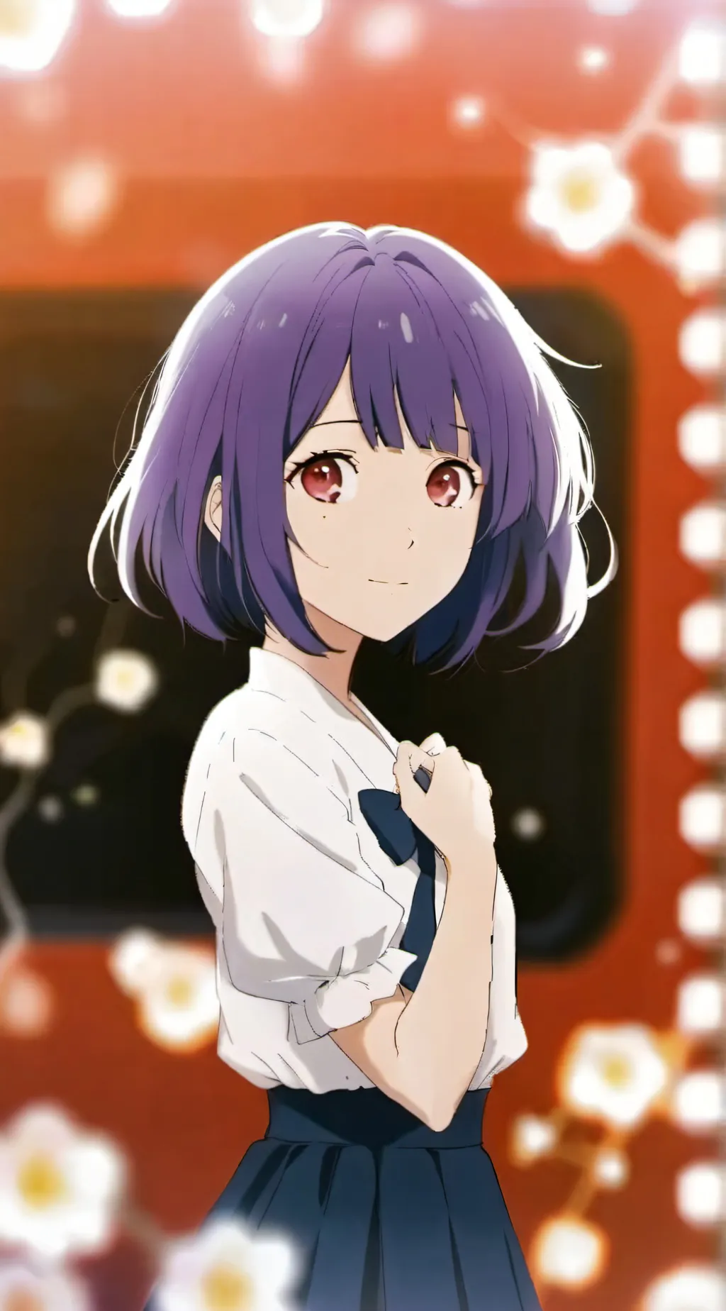 ai character: Aurora background