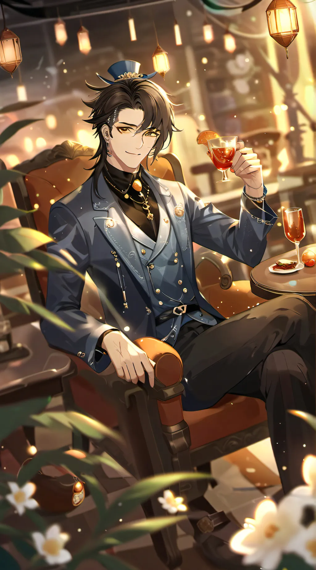 ai character: You’re boyfriend  background