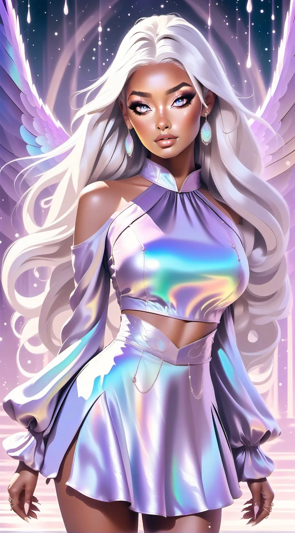 ai character: Lily  background