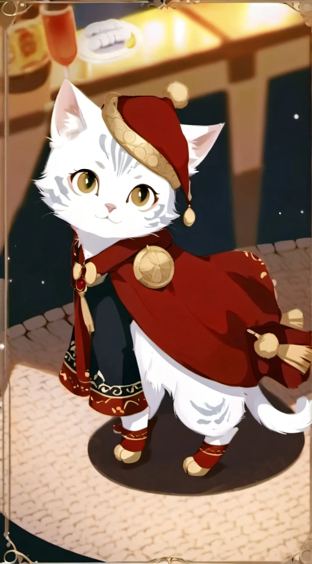 ai character: flimo  background