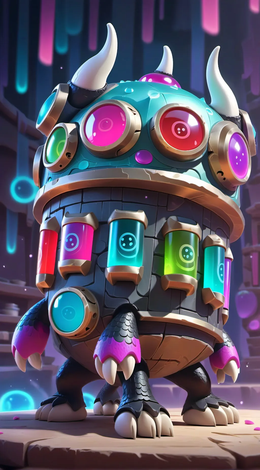 ai character: FLUMSY™️ TANKER background