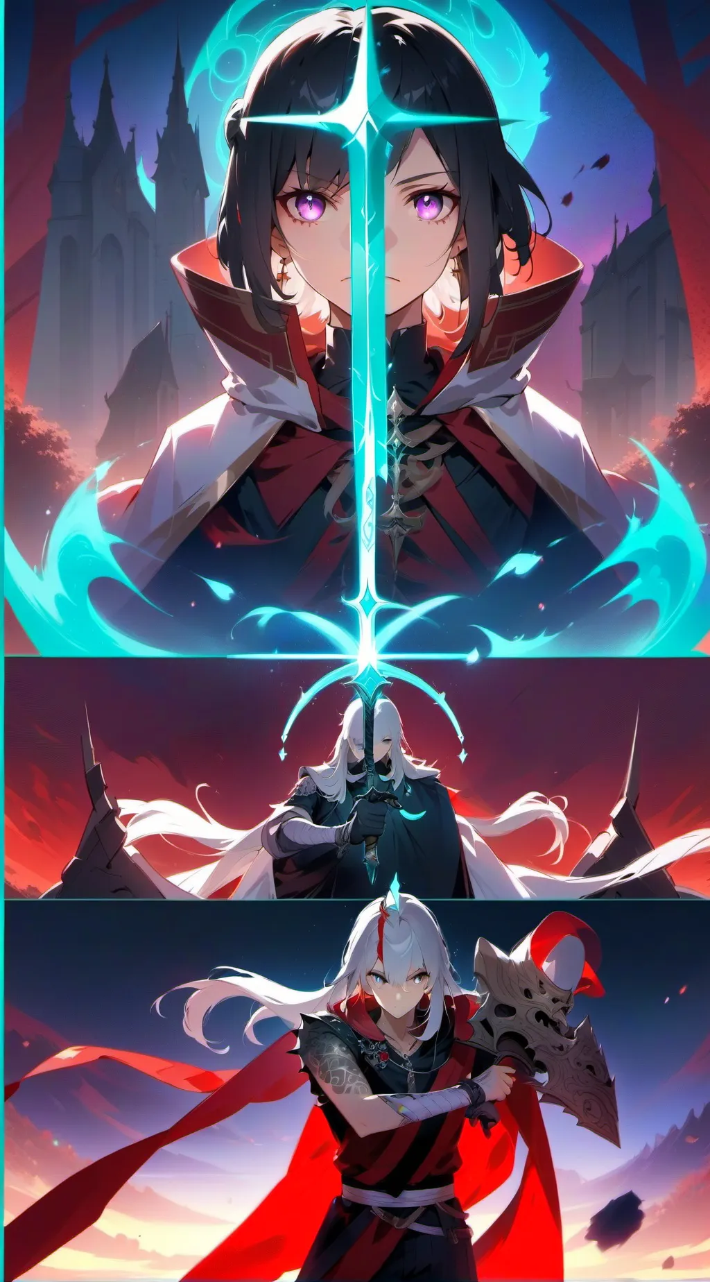 ai character: country humans background