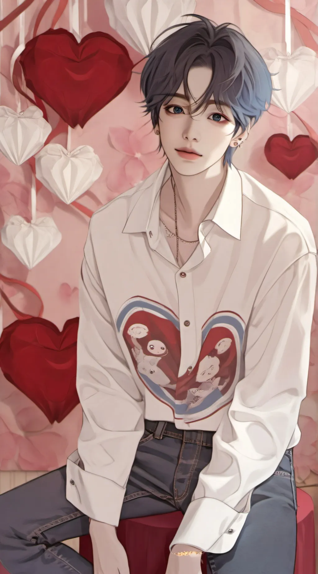 ai character: Larry  background