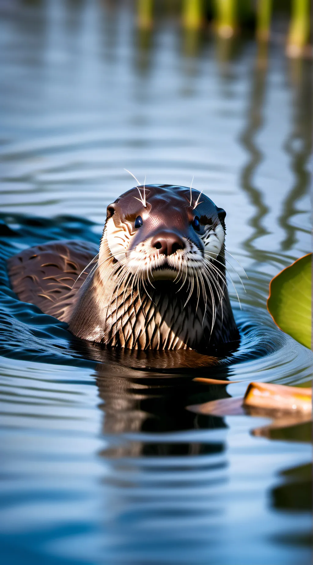 ai character: Otter background