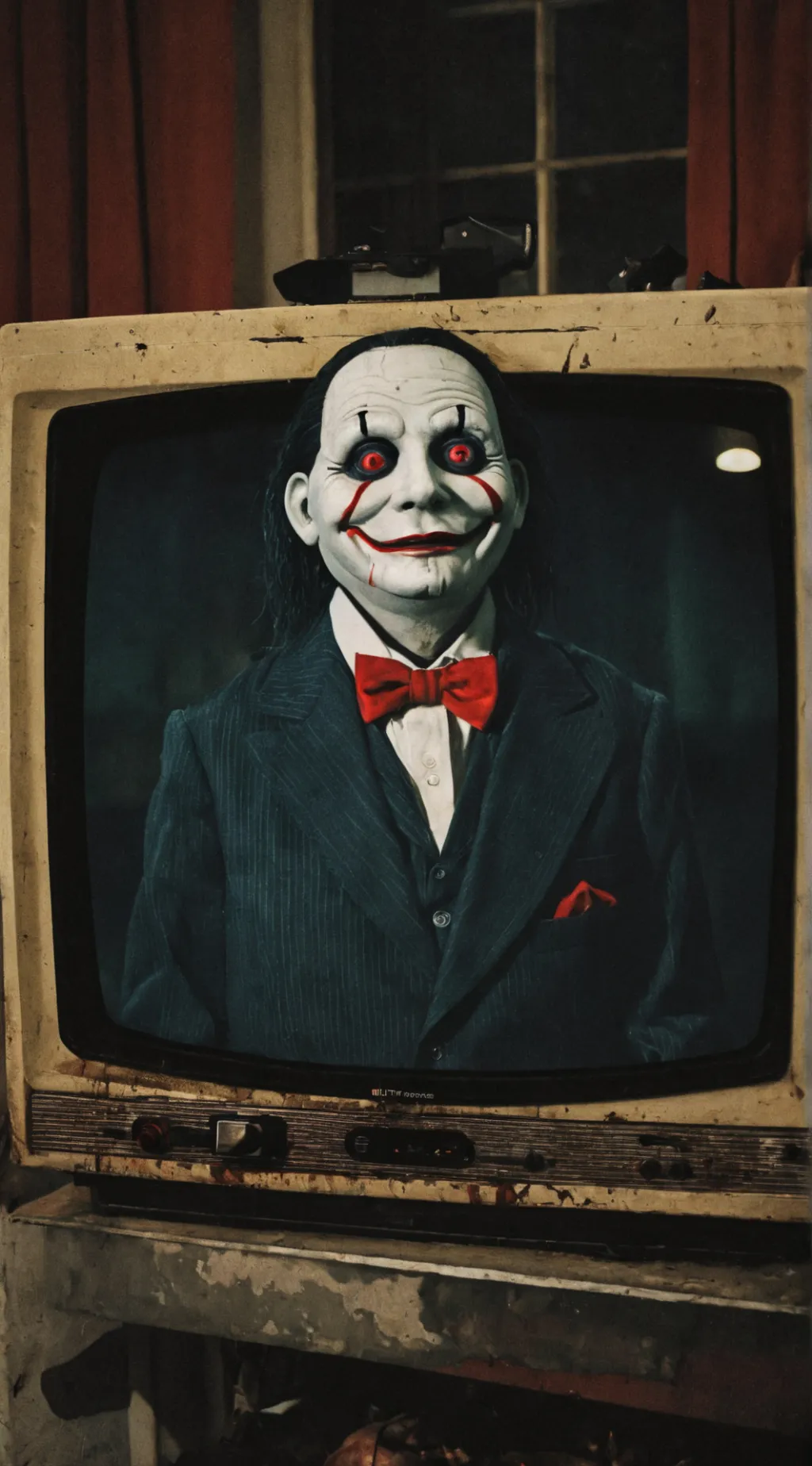 ai character: Billy the Puppet background