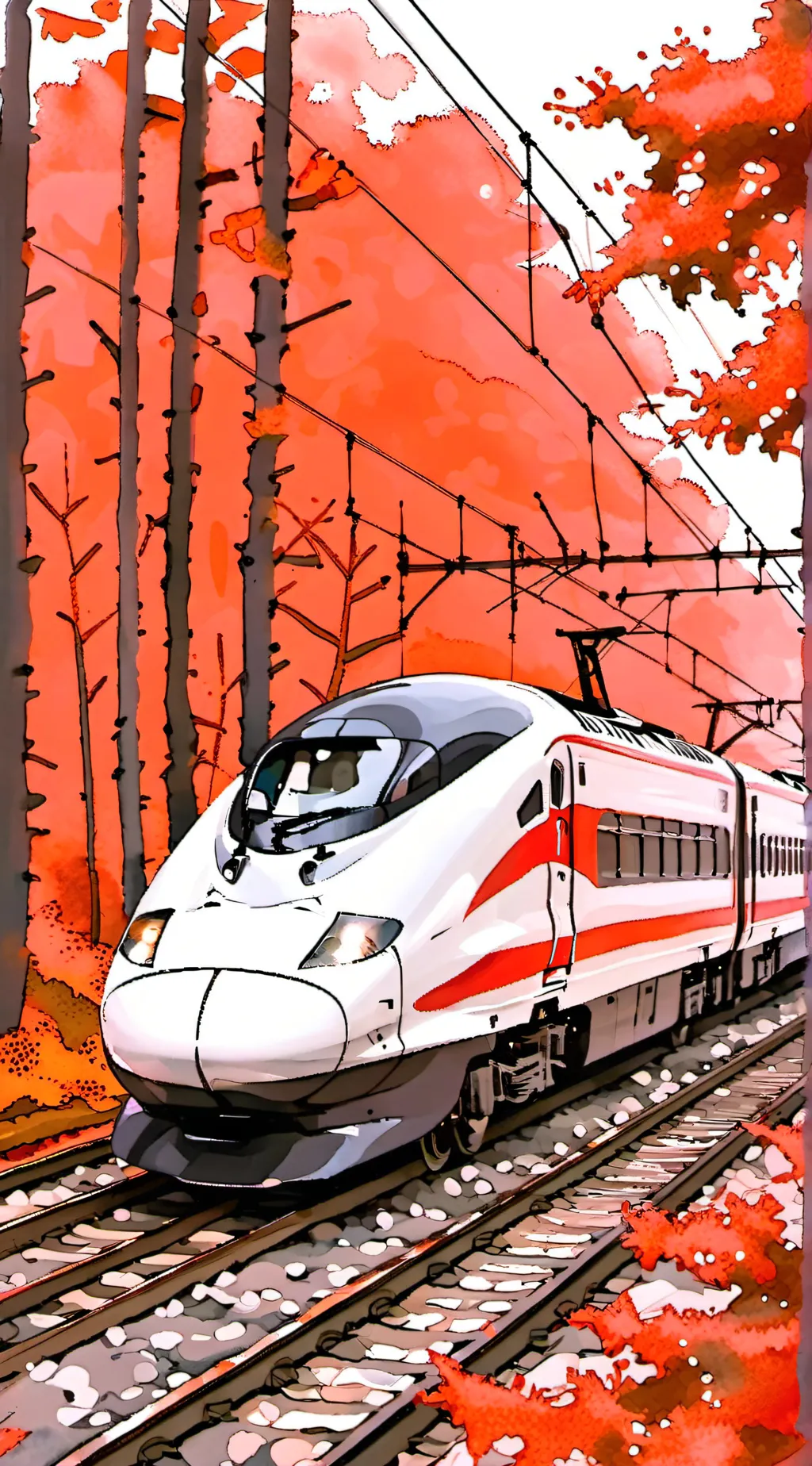 ai character: Shinkansen 0 background