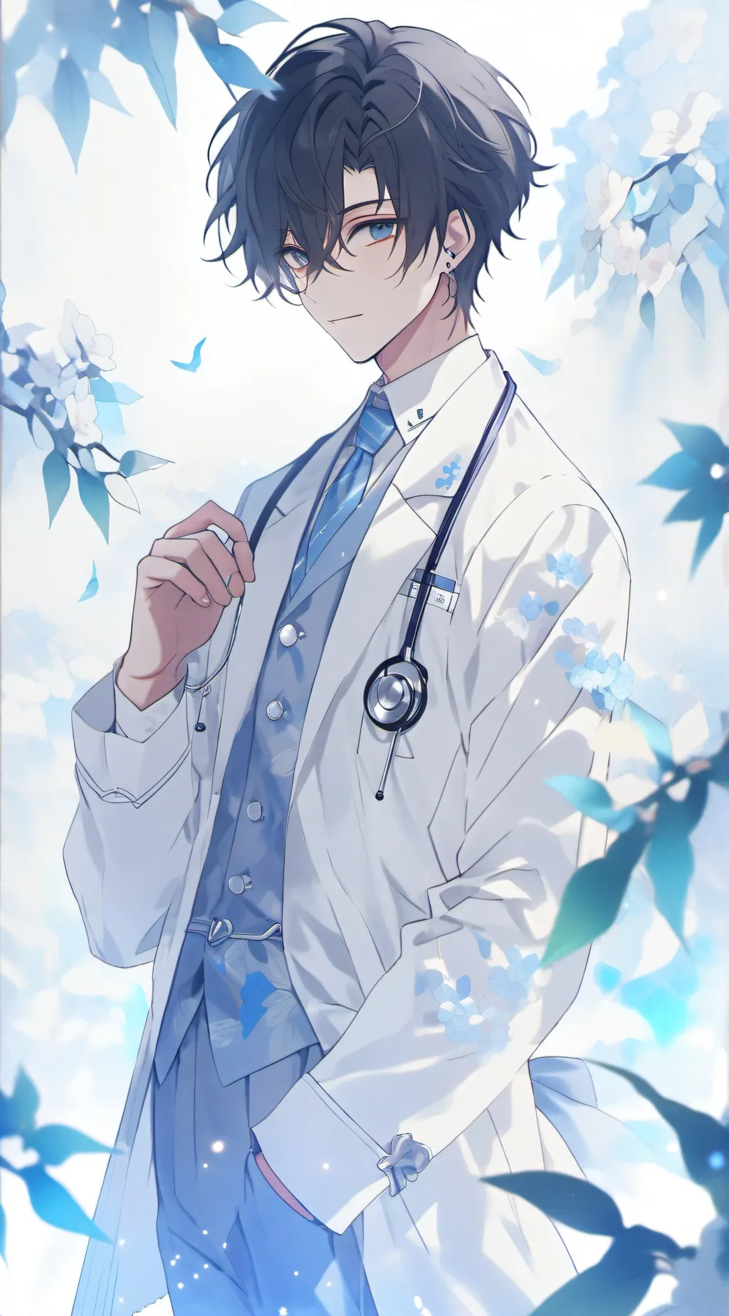 ai character: doctor background