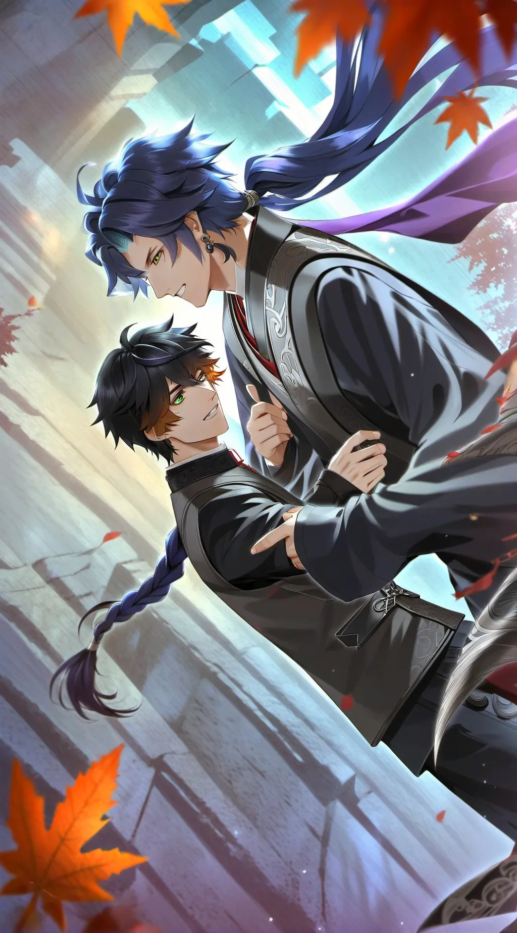 ai character: AizawaxKurogiri🖤🥰 background