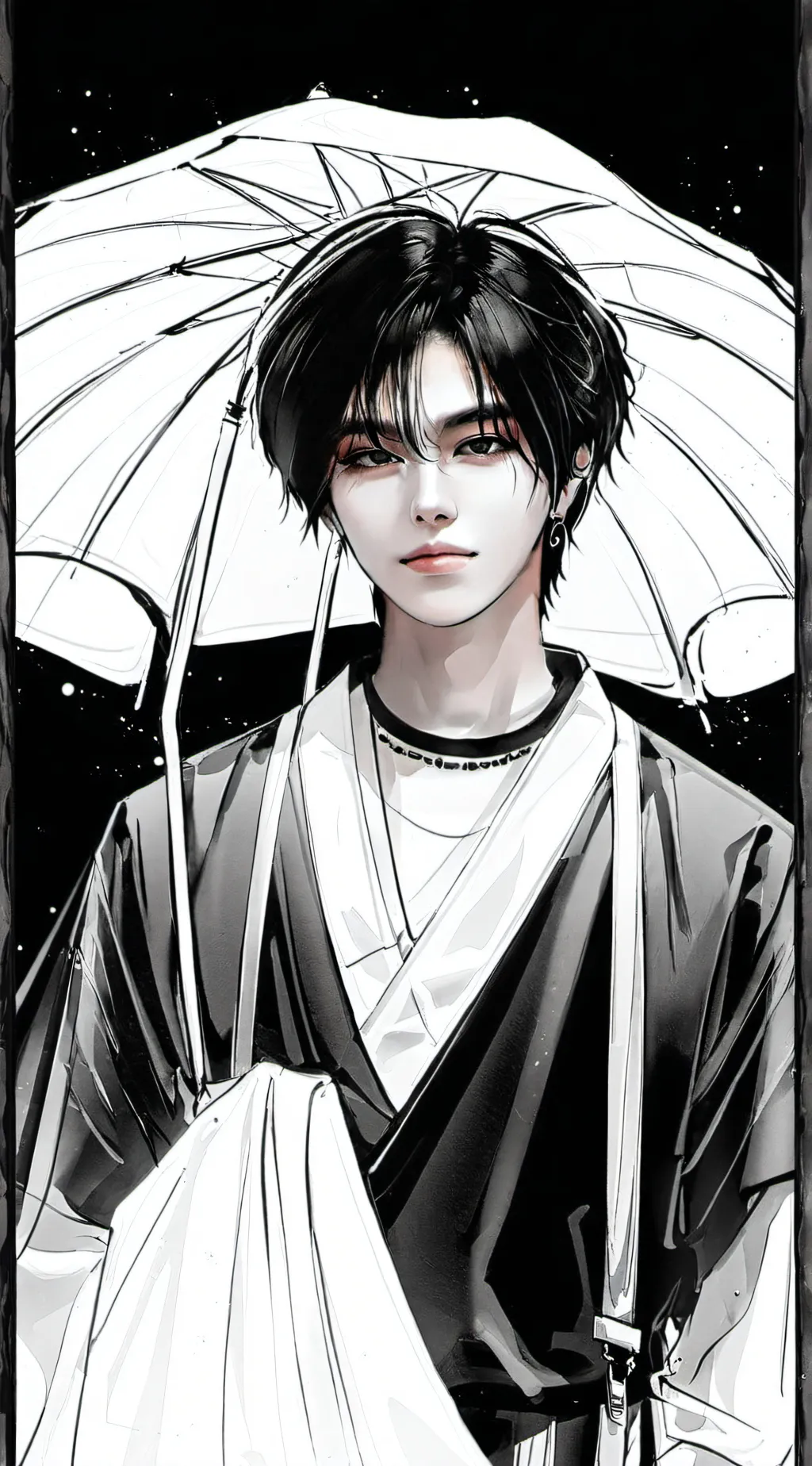 ai character: lee know  background