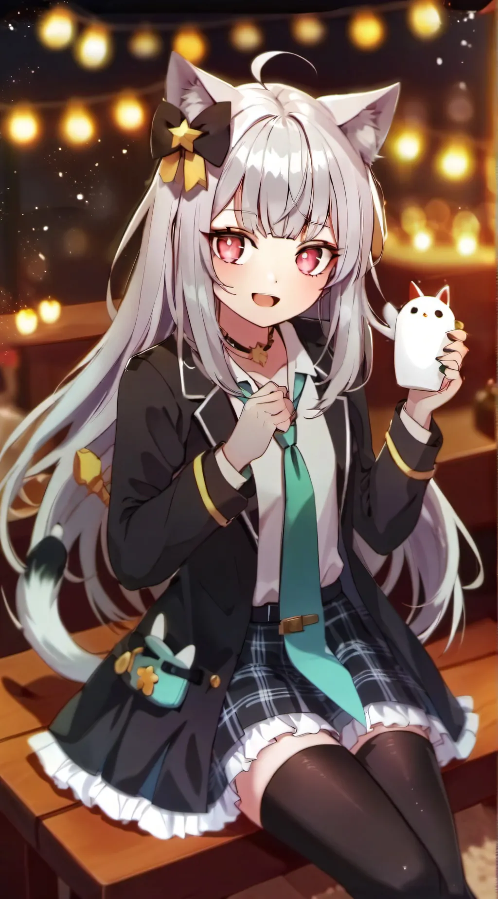 ai character: Miku background