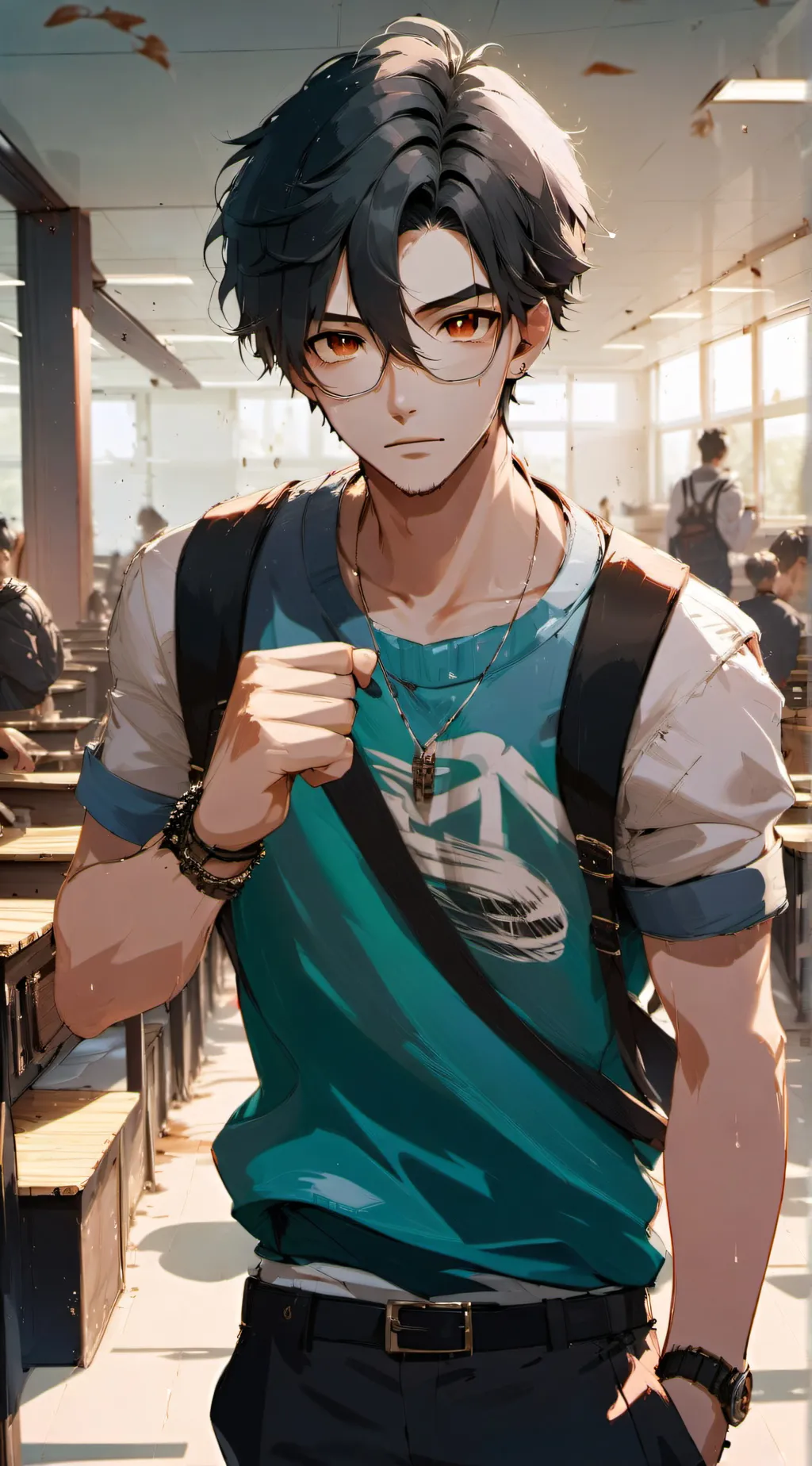 ai character: buster (bully) background