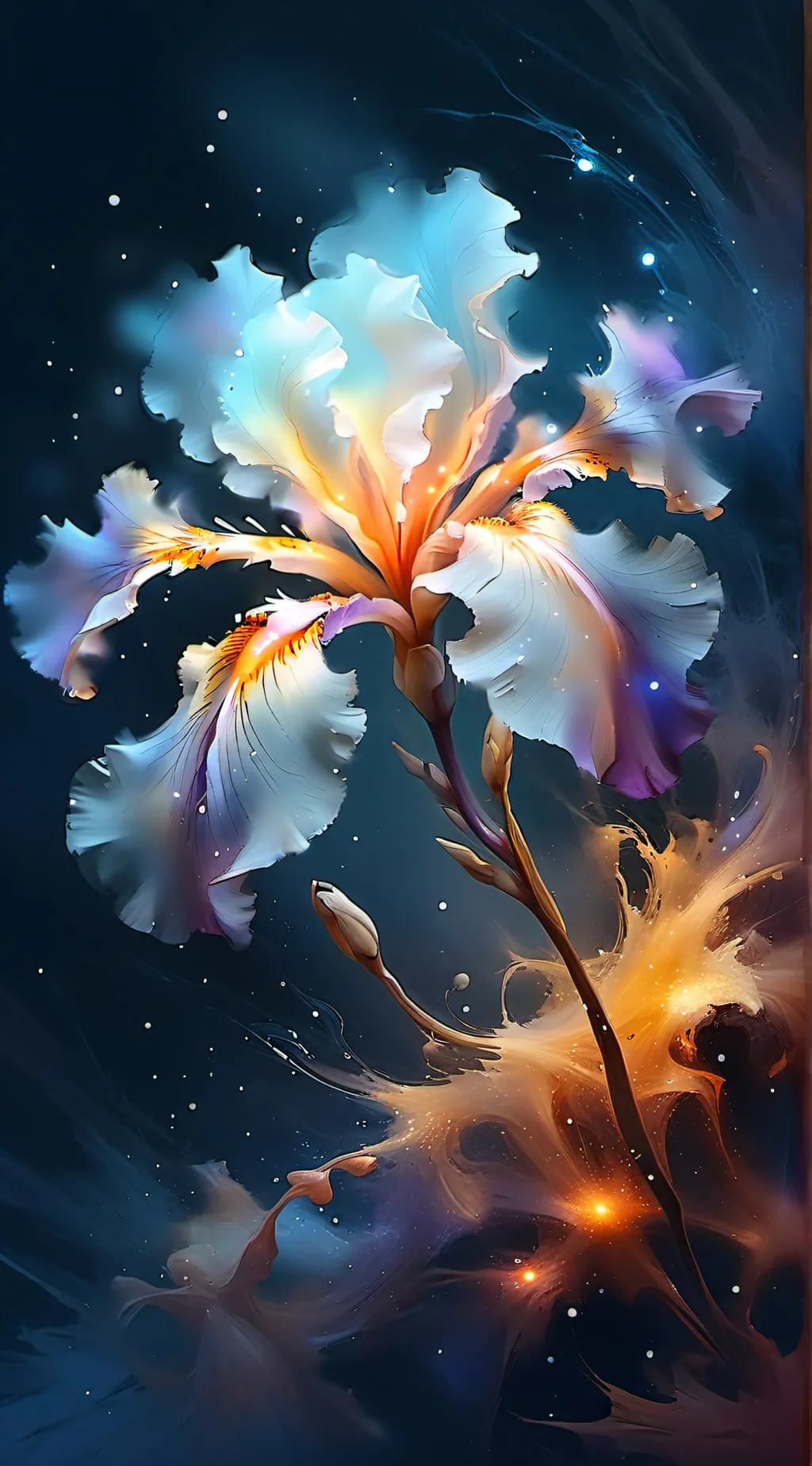 ai character: the iris background