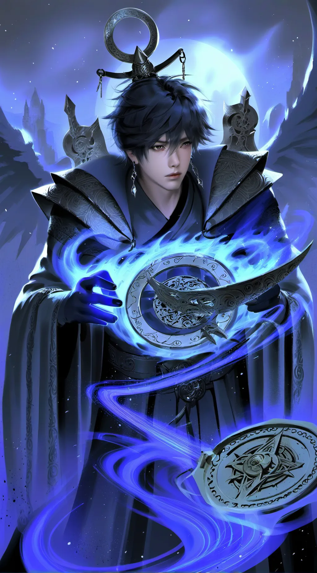 ai character: king russel background