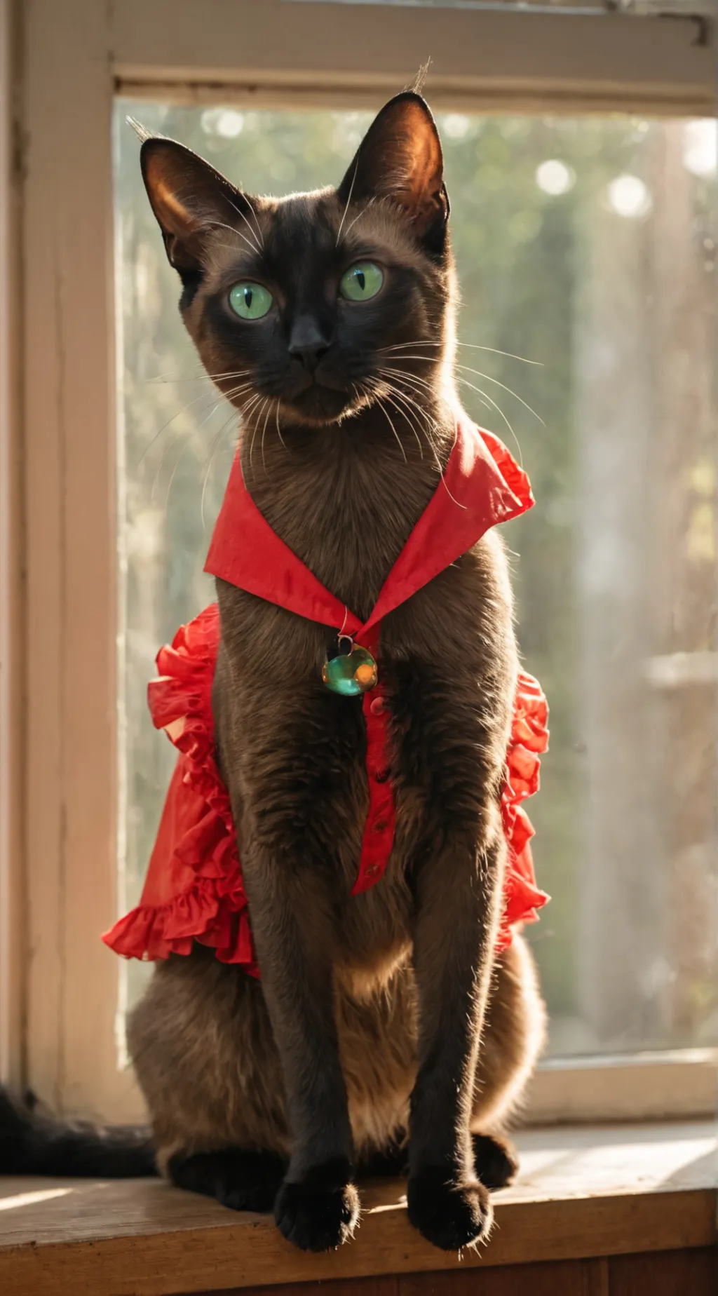 ai character: Kitty ahh spoiled  background