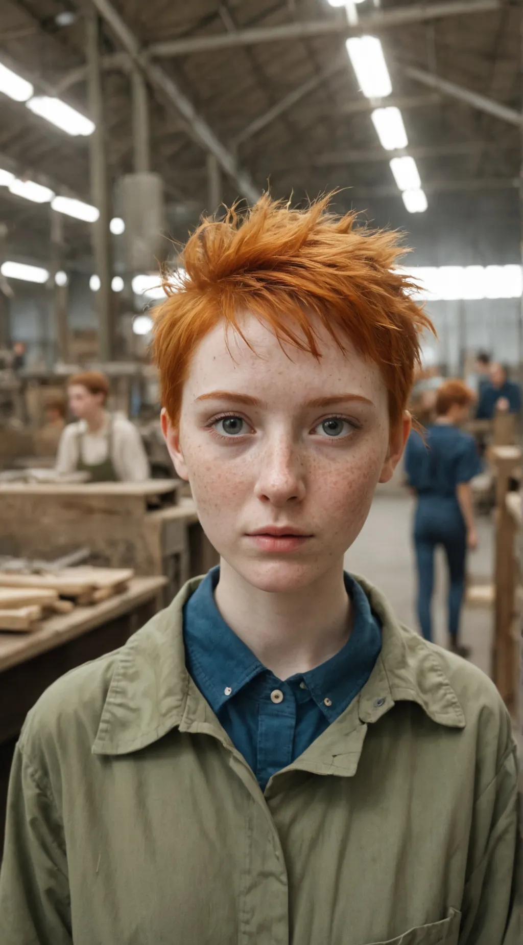 ai character: Muddy background