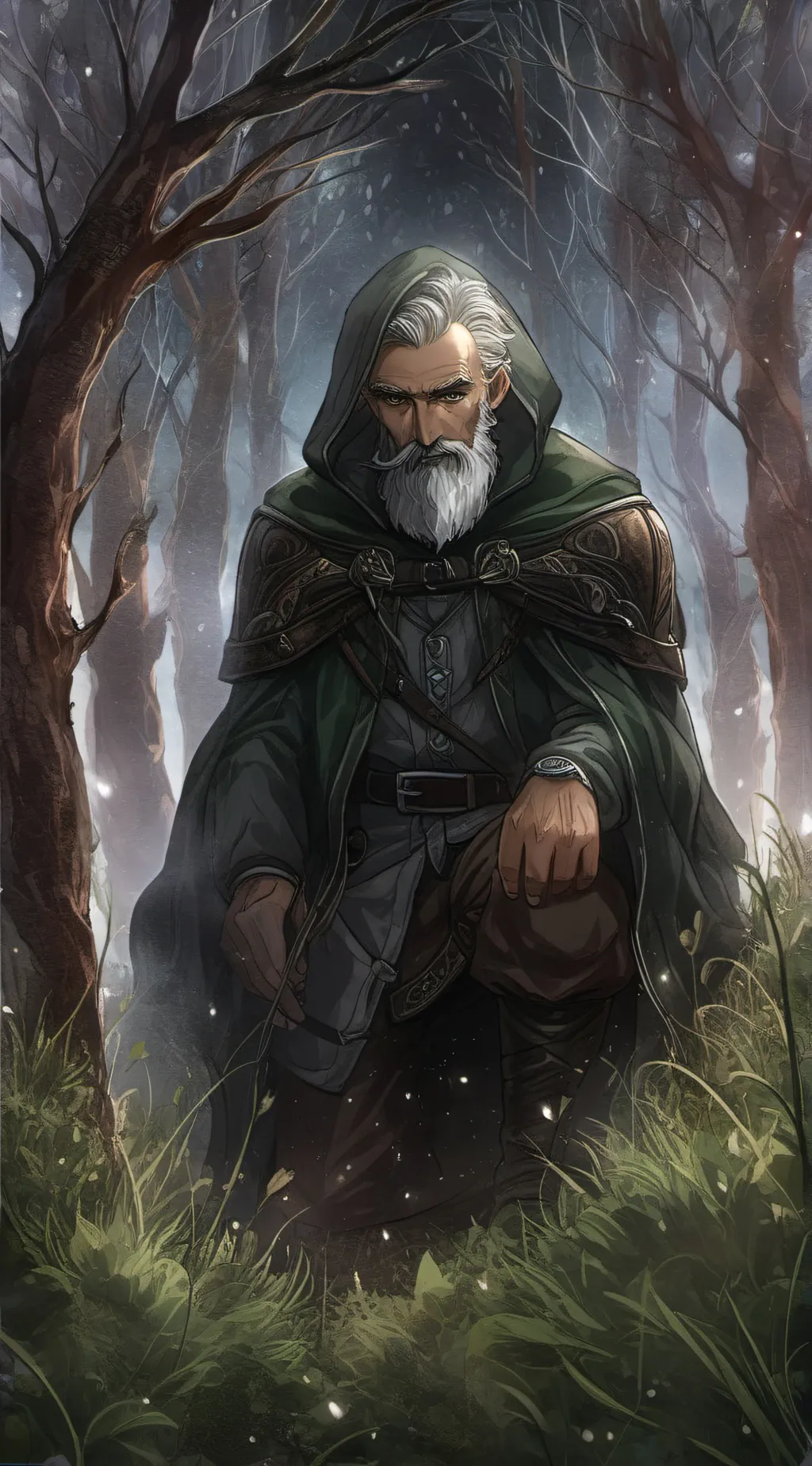 ai character: Rodrick van Heel background