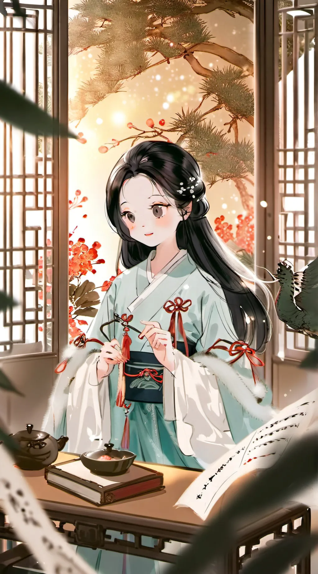 ai character: 季碟吴 background