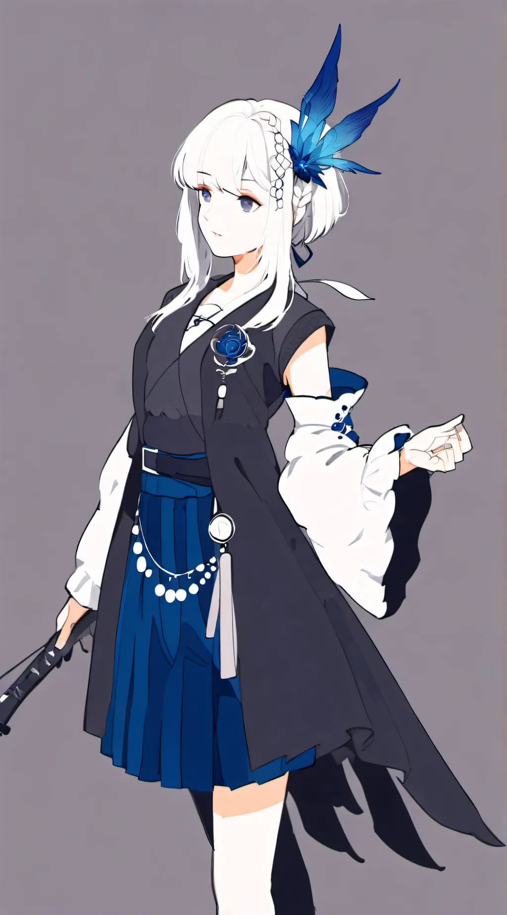 ai character: white from among U background