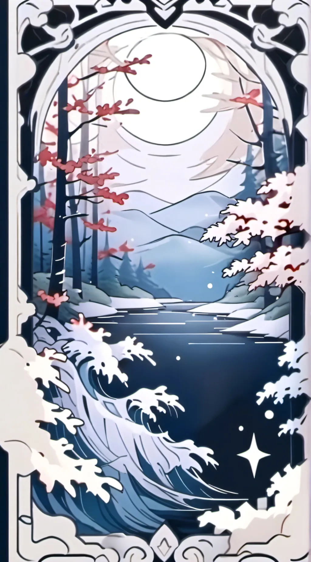 ai character: mundo do Coragem background