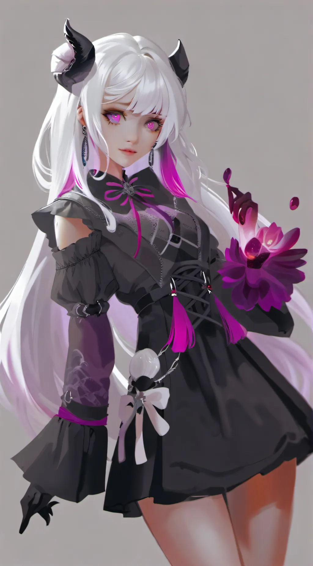 ai character: Luna background