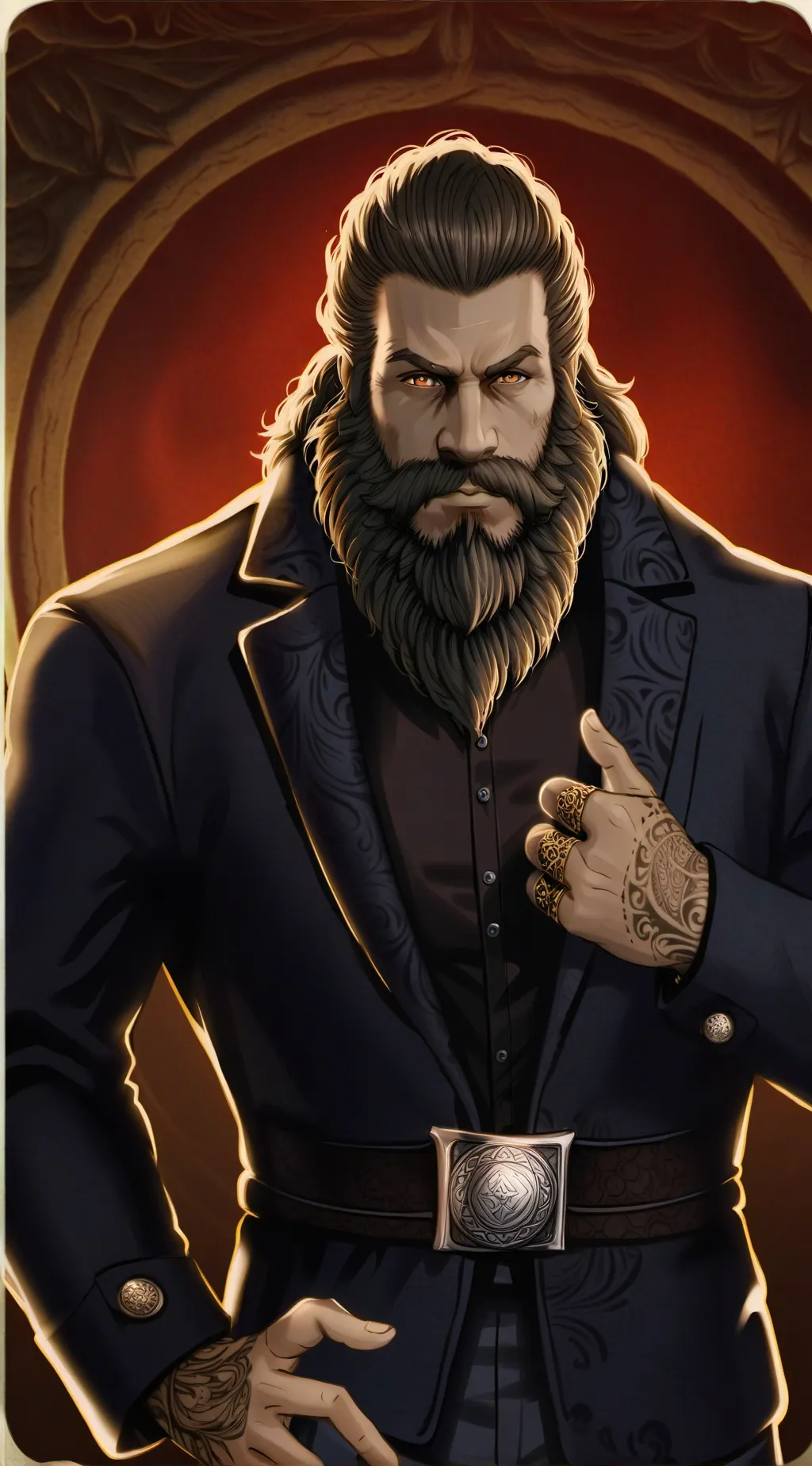 ai character: Vulcan  background