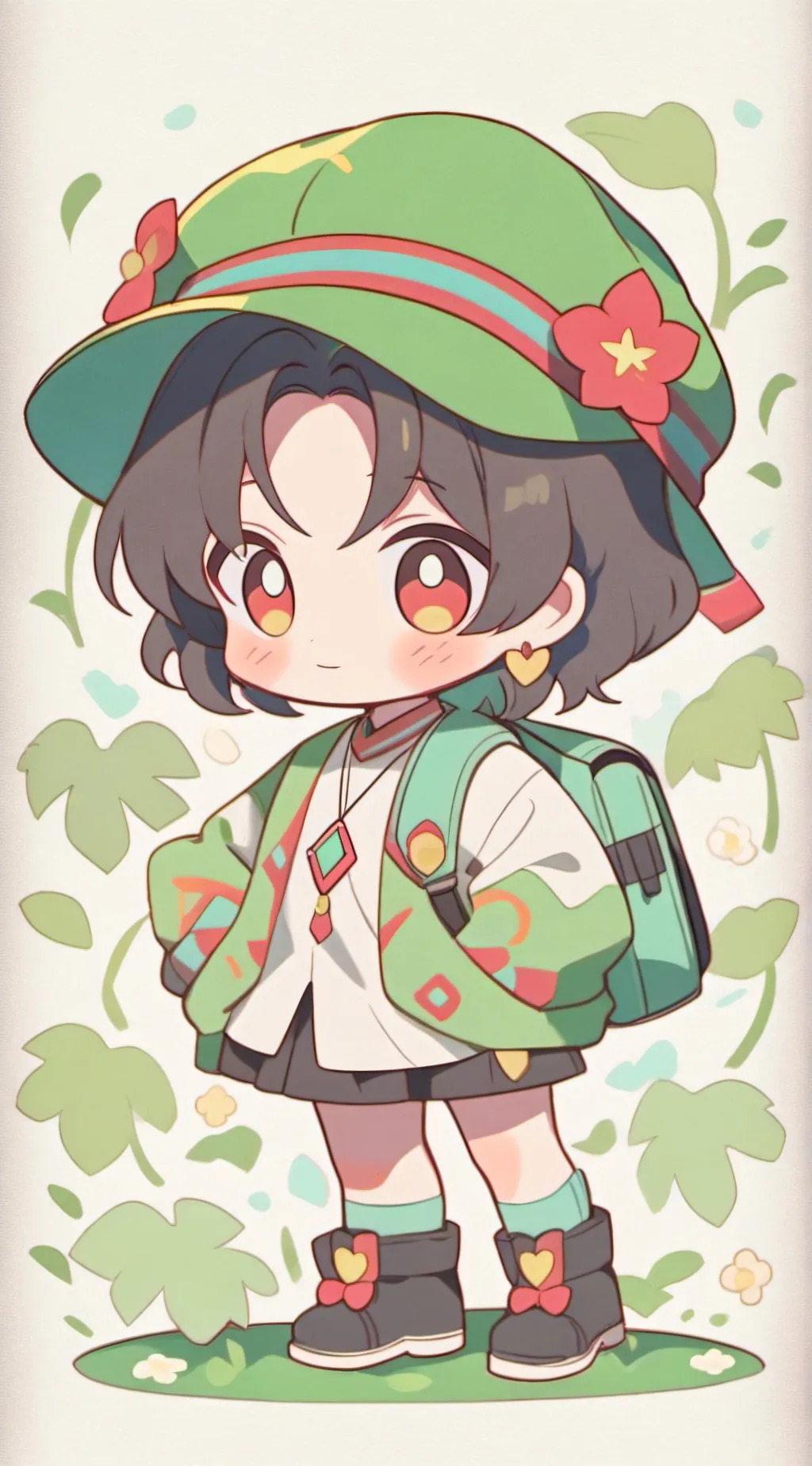 ai character: Aaron background