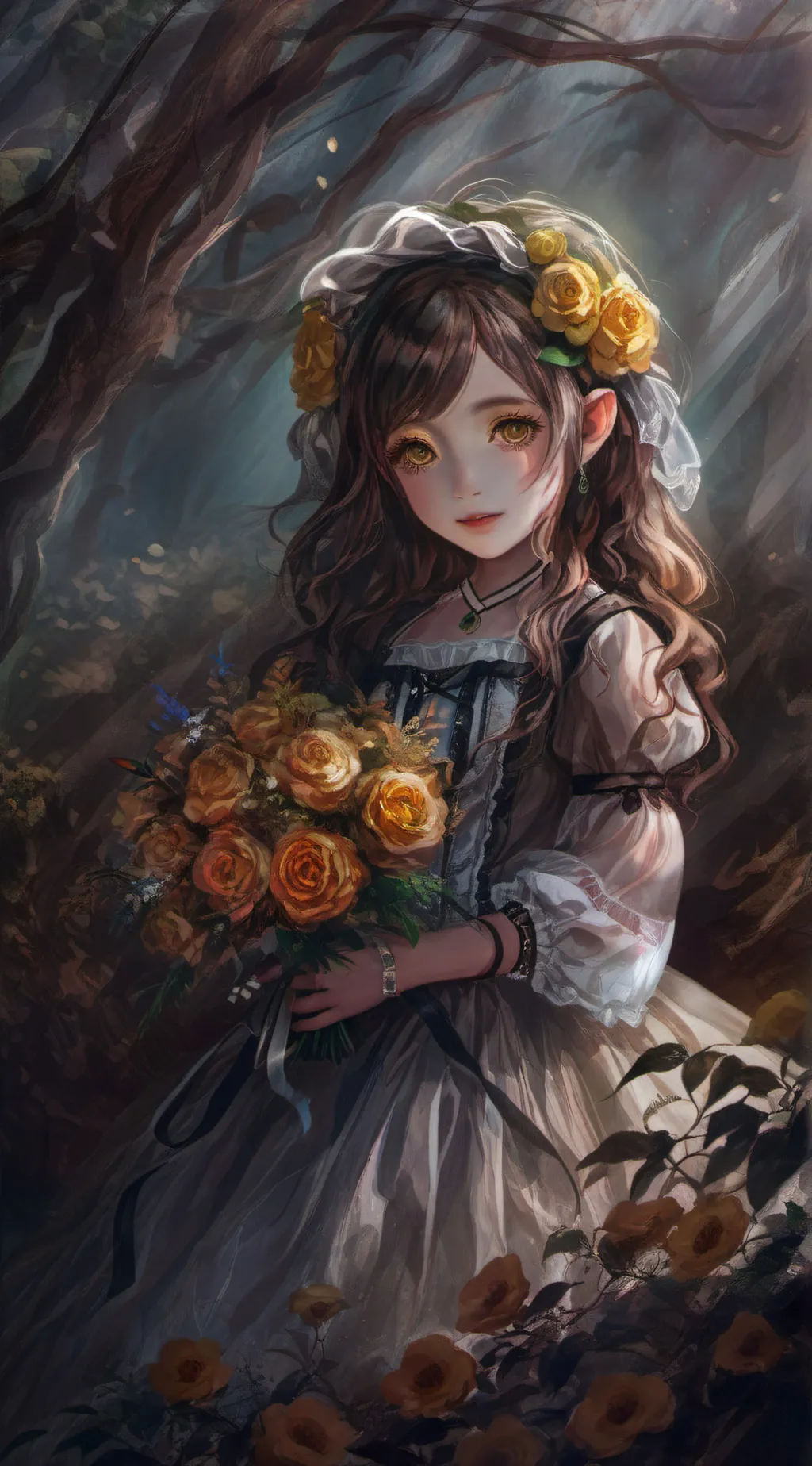 ai character: Lily  background