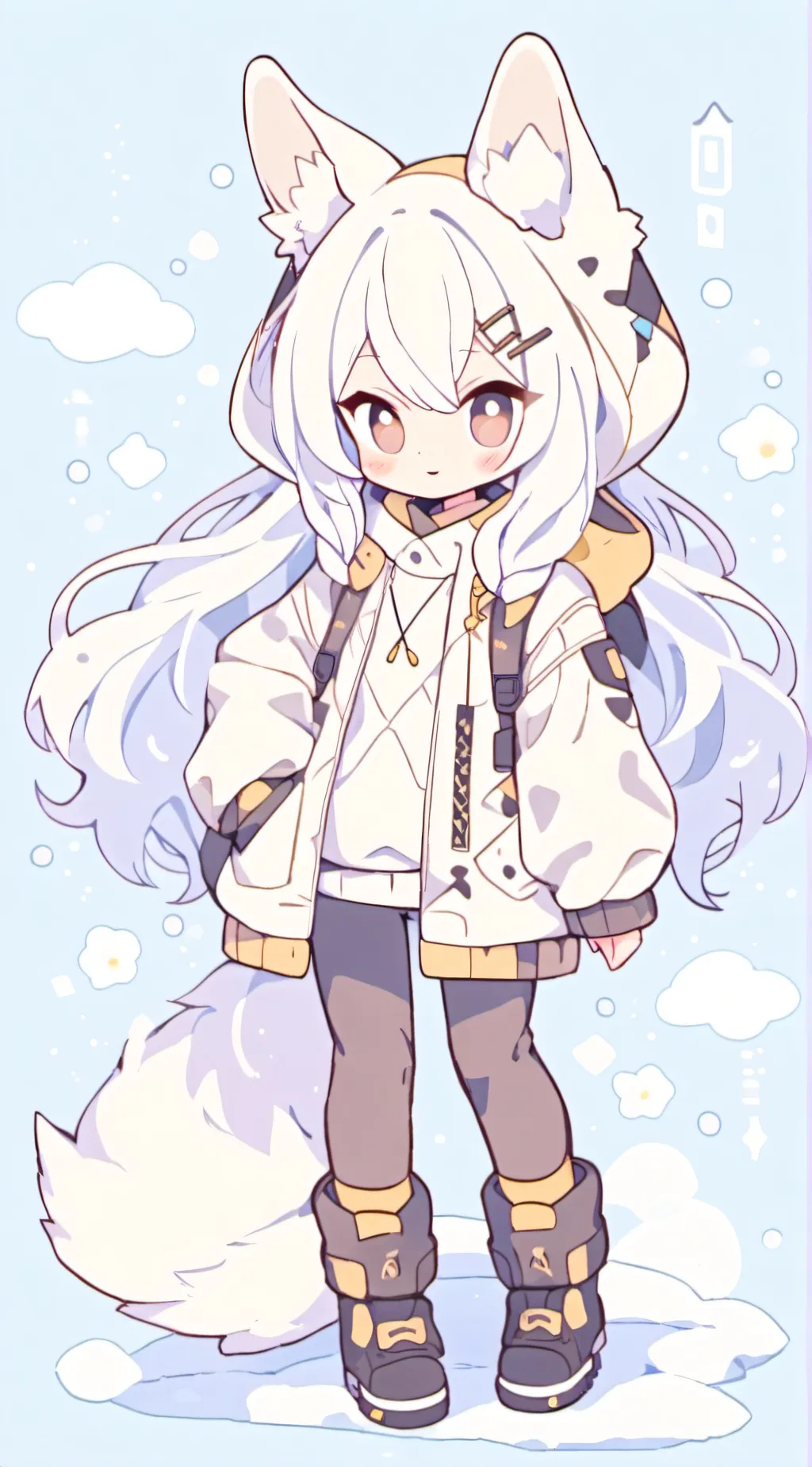 ai character: Mha fairytale background