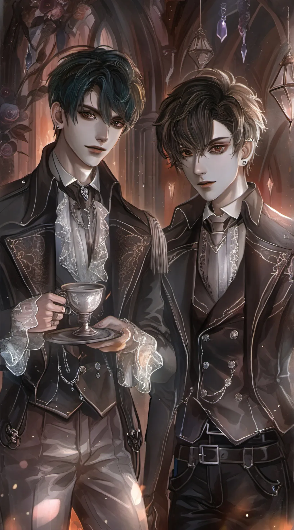 ai character: •A a r o n•🤭 background