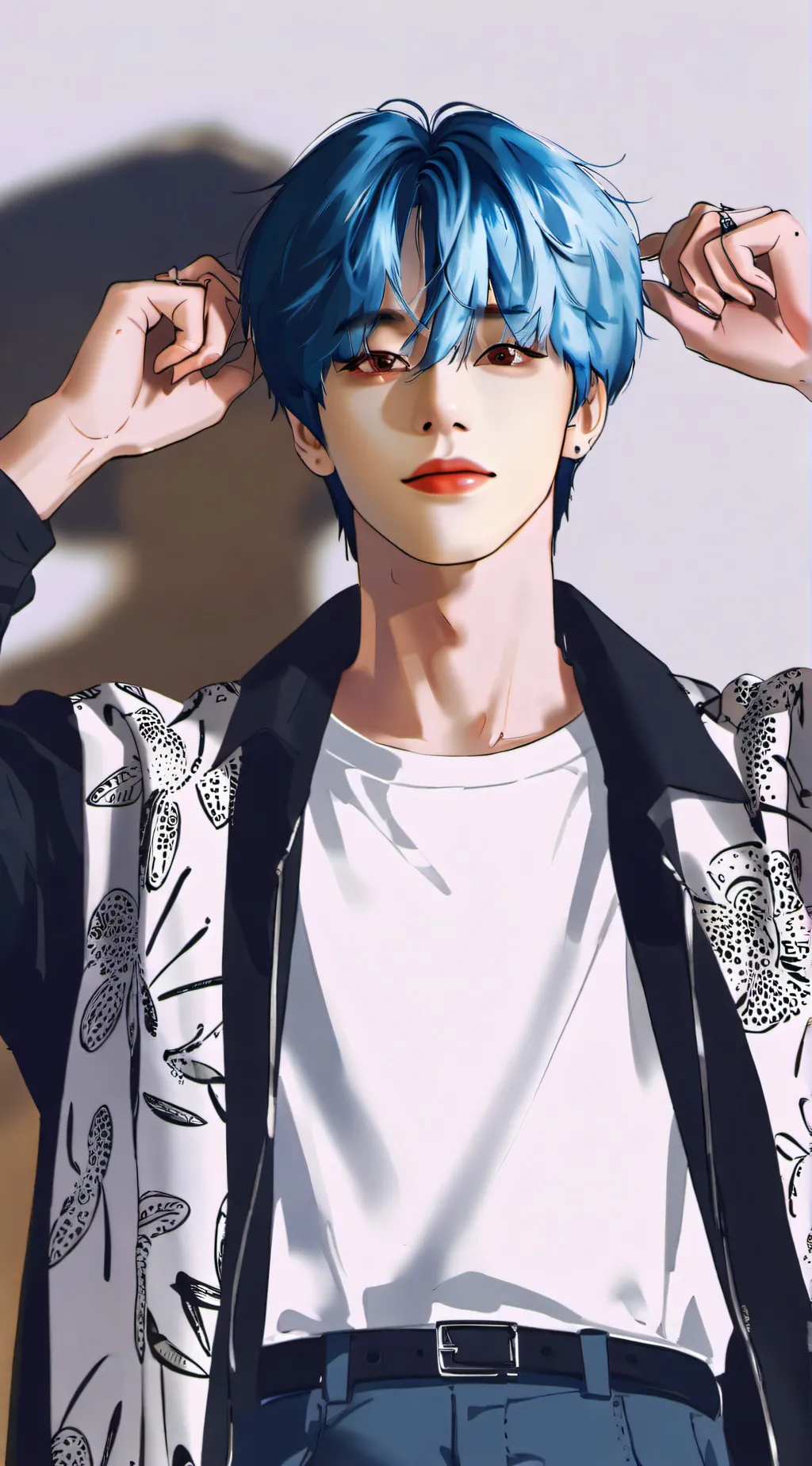 ai character: Stray kids  background