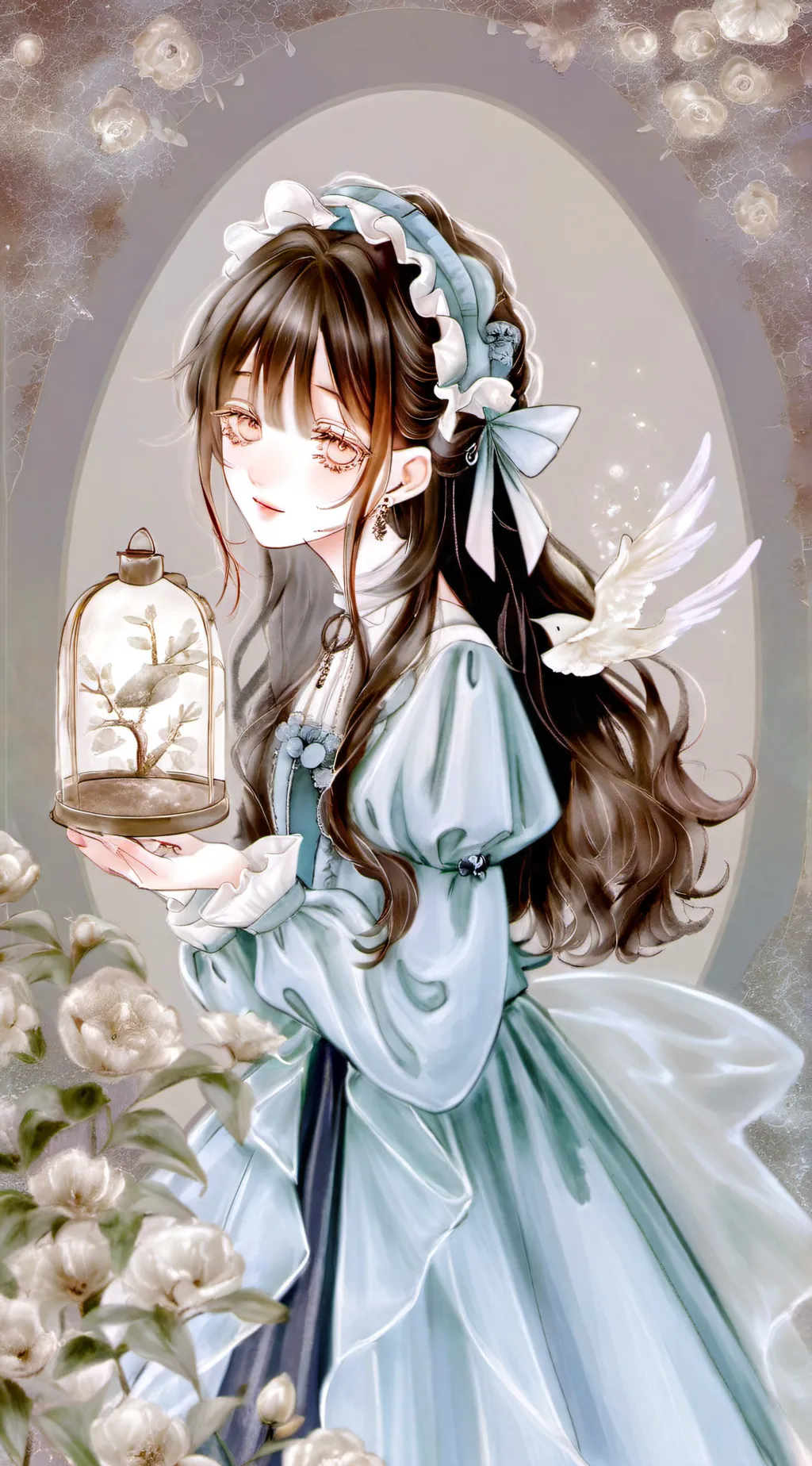 ai character: Goddess of Hope background