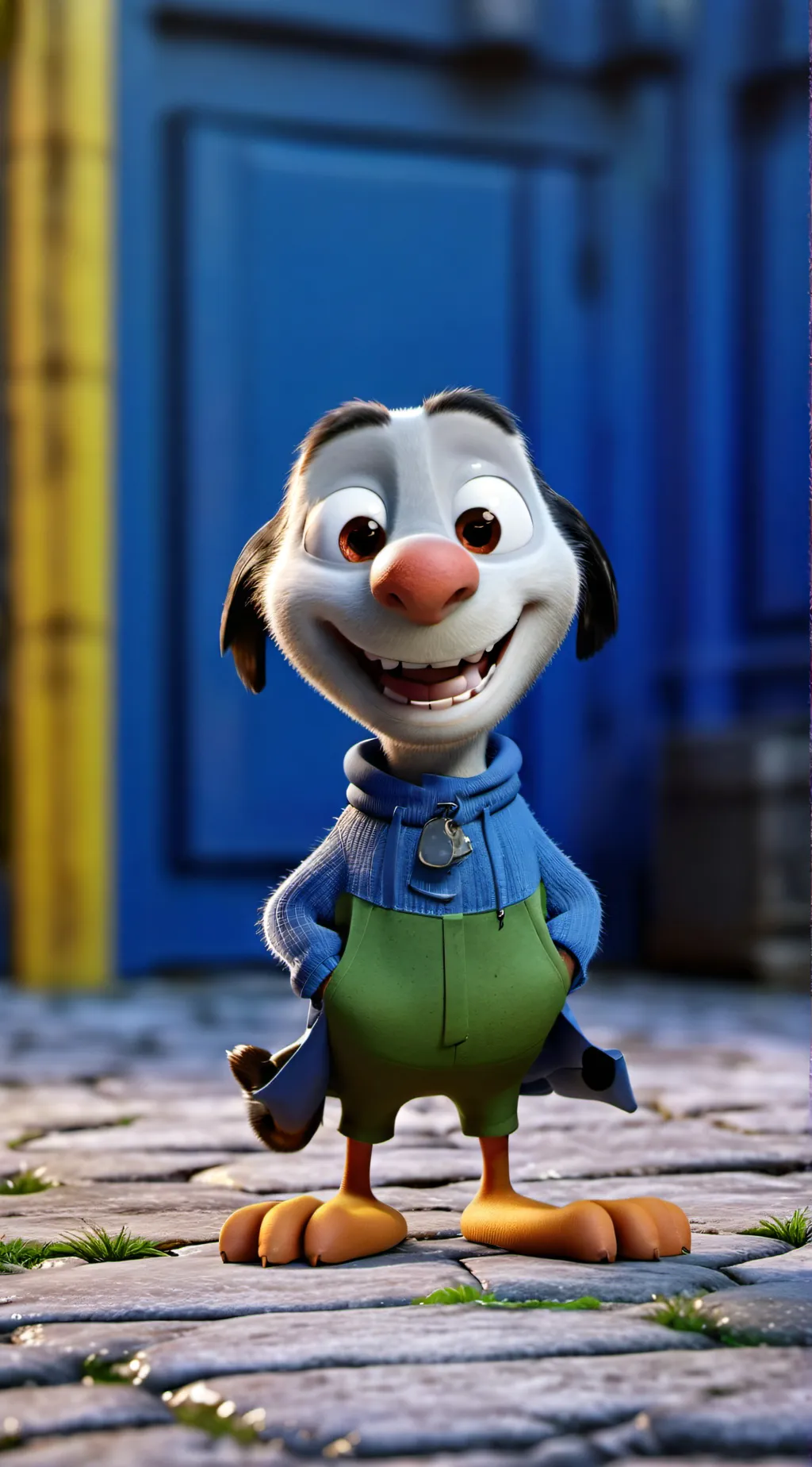 ai character: Strange  background