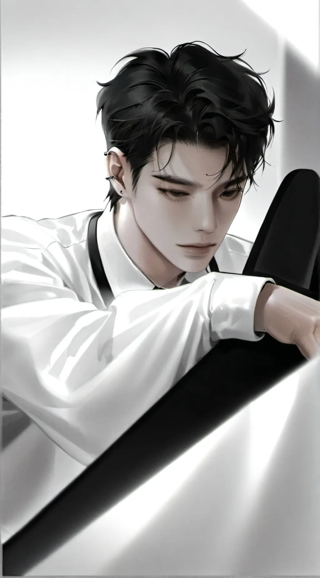 ai character: Hyunjin background