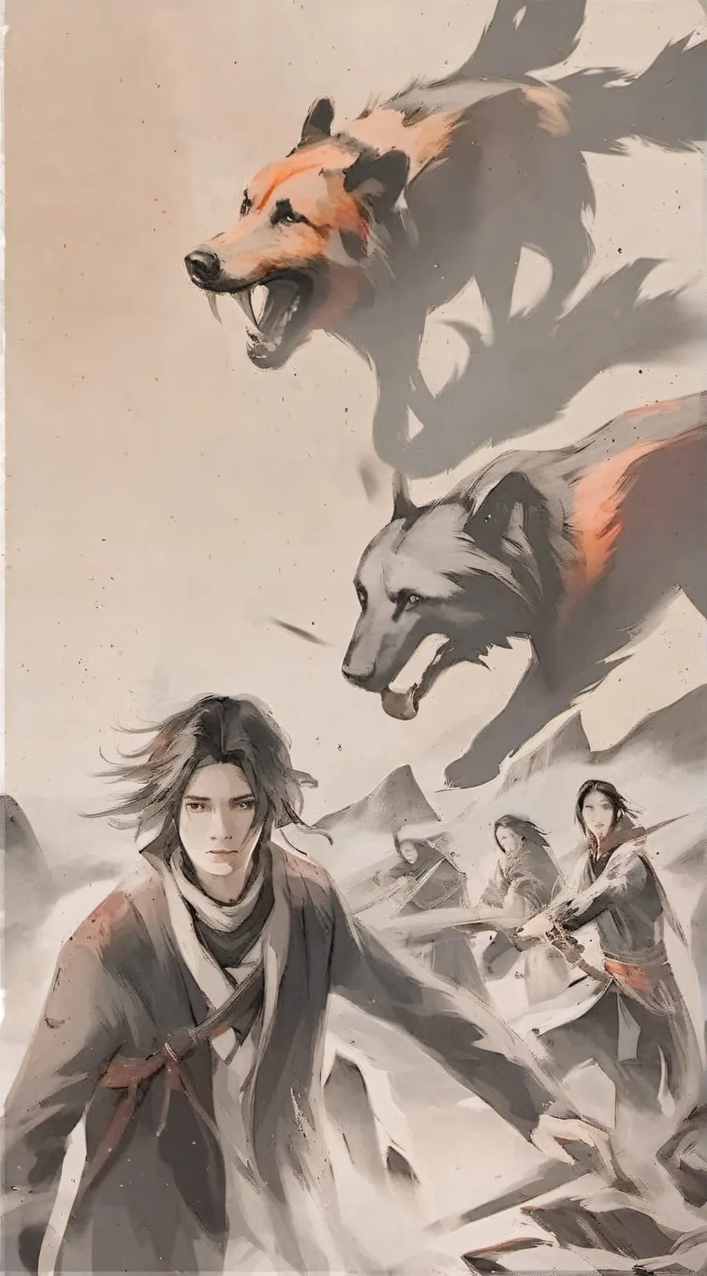 ai character: Mha  background