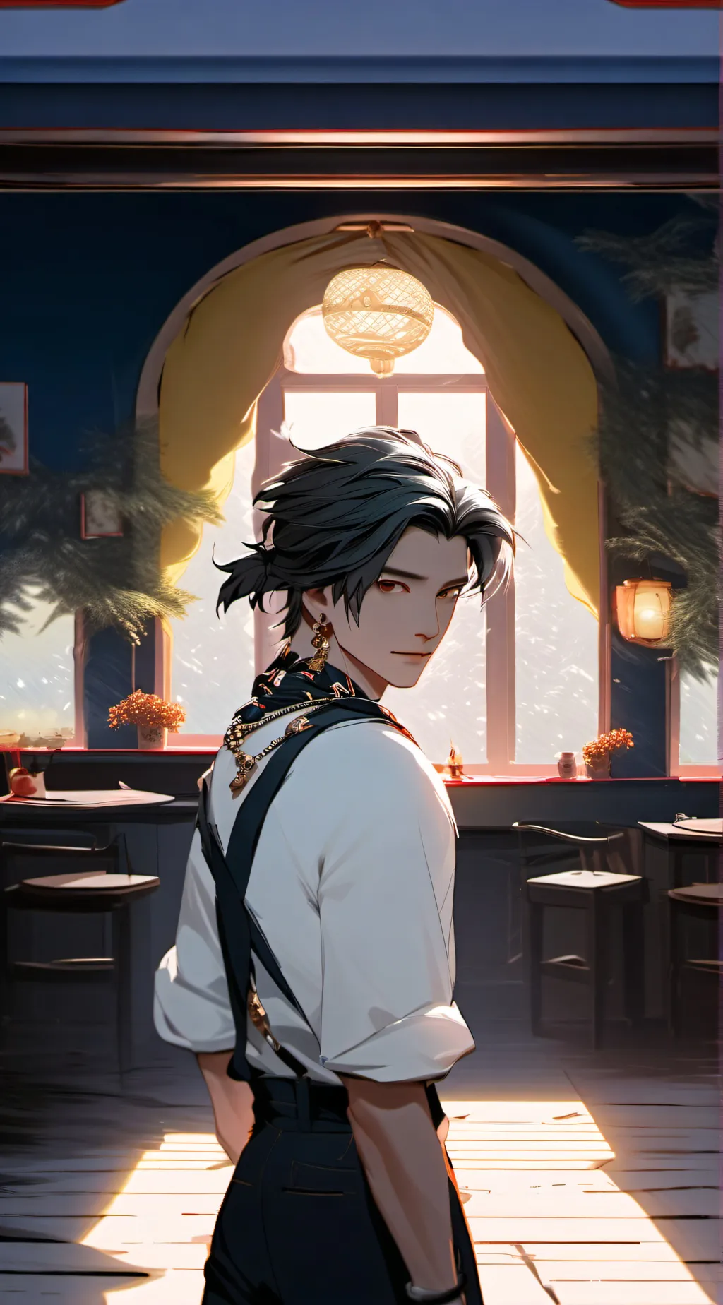 ai character: Mikey background