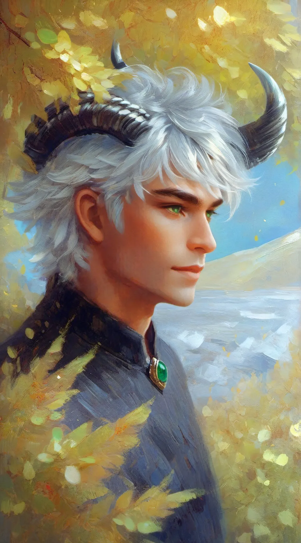 ai character: Furo background