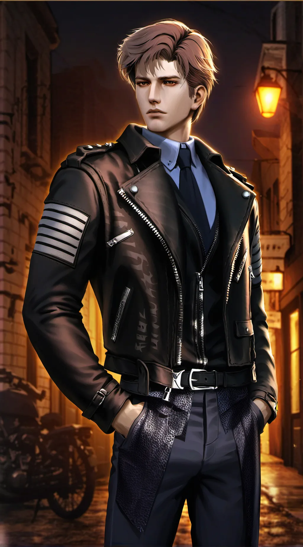 ai character: Andrew background