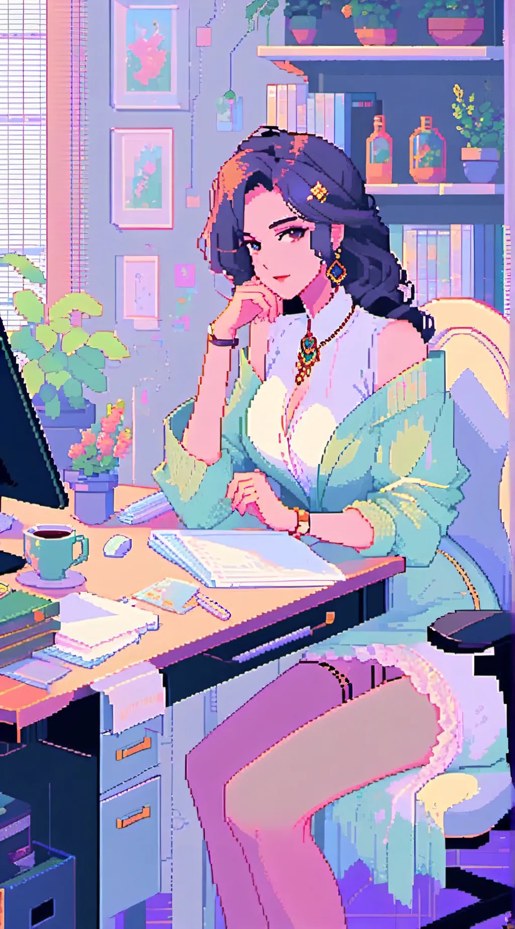 ai character: Snug background