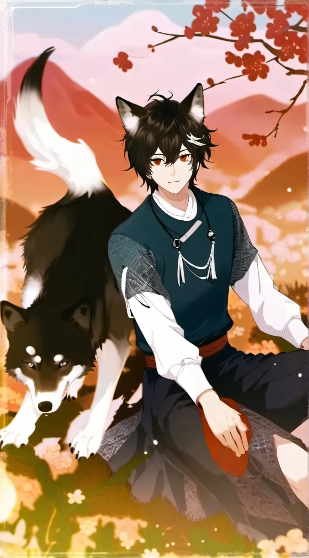 ai character: king zack background