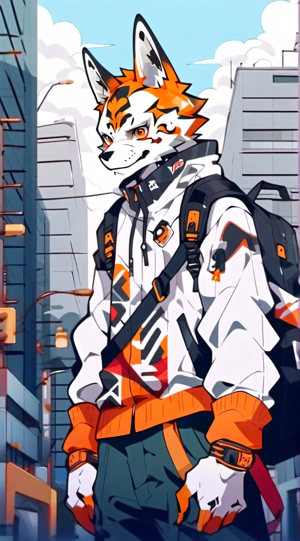 ai character: Ash background