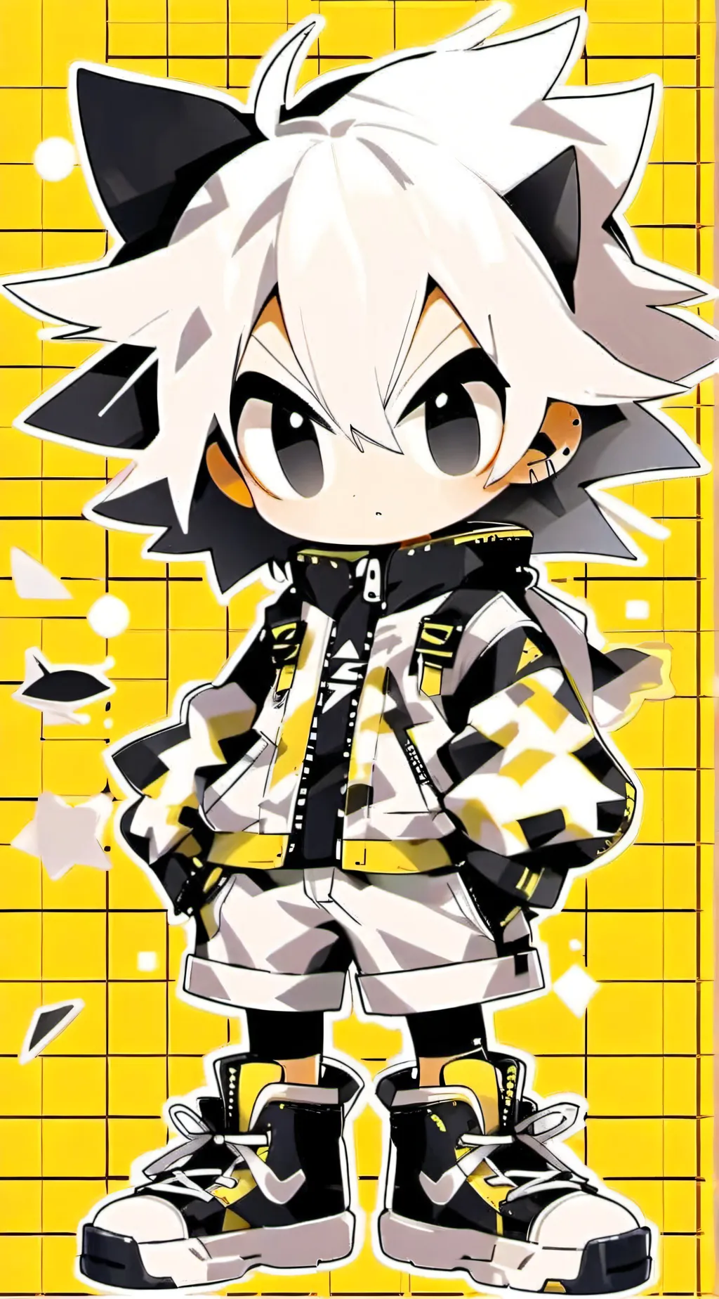 ai character: Shadamy background